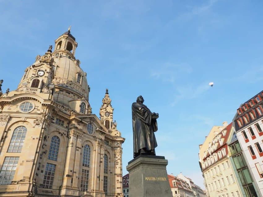 Lutherdenkmal am Neumarkt