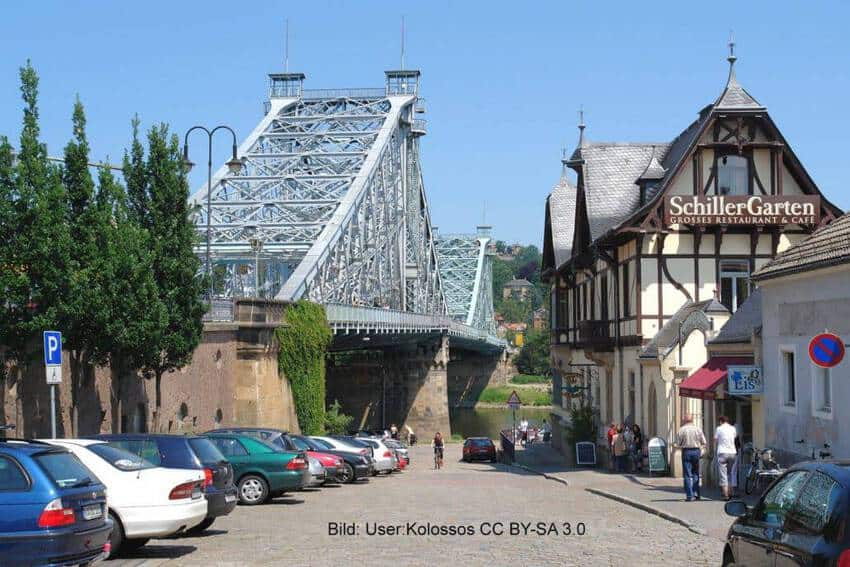 Schillergarten und Blaues Wunder Dresden